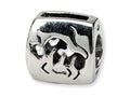 Reflections™ Sterling Silver Taurus Zodiac Antiqued Bead / Charm