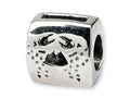 Reflections™ Sterling Silver Cancer Zodiac Antiqued Bead / Charm
