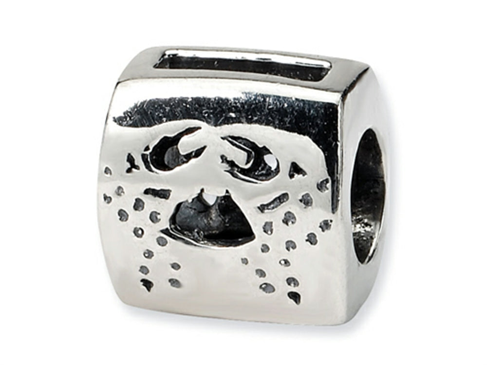 Reflections™ Sterling Silver Cancer Zodiac Antiqued Bead / Charm
