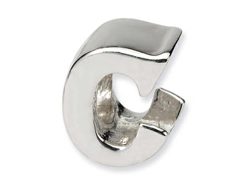 Reflections™ Sterling Silver Letter C Bead / Charm