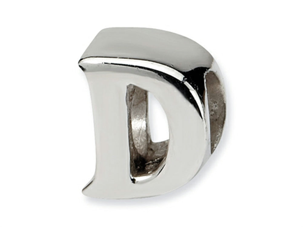 Reflections™ Sterling Silver Letter D Bead / Charm