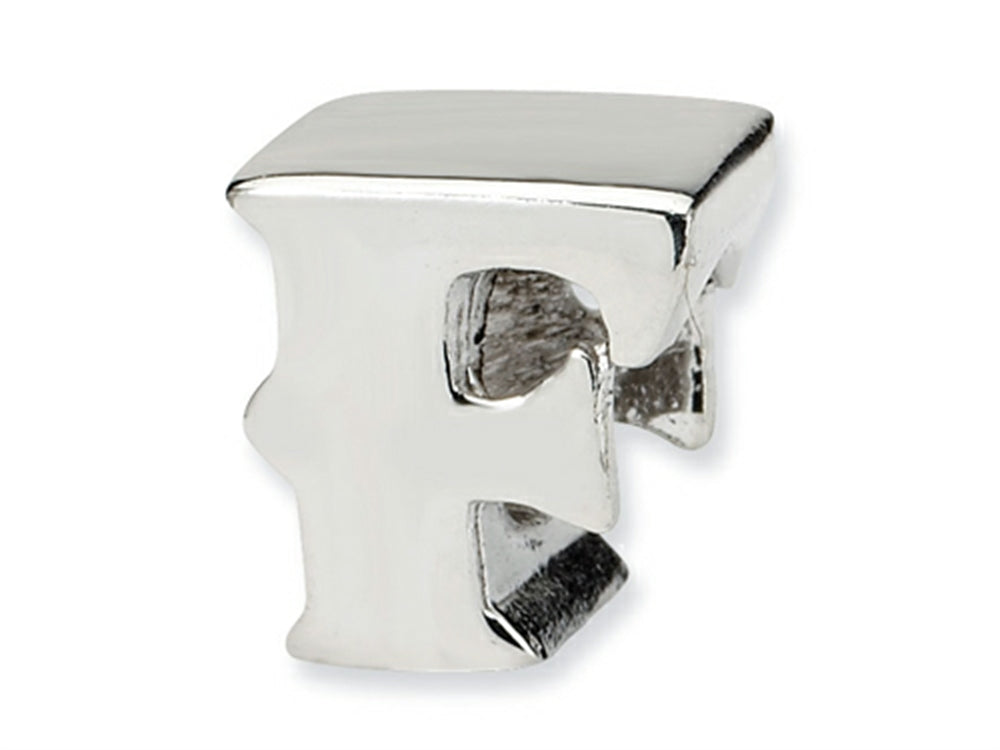 Reflections™ Sterling Silver Letter F Bead / Charm