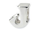Reflections™ Sterling Silver Letter J Bead / Charm