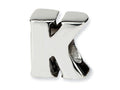 Reflections™ Sterling Silver Letter K Bead / Charm