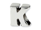 Reflections™ Sterling Silver Letter K Bead / Charm