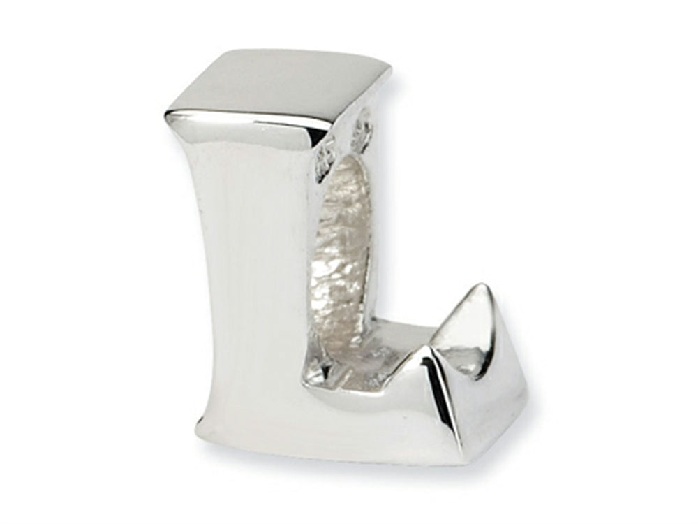 Reflections™ Sterling Silver Letter L Bead / Charm