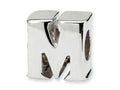 Reflections™ Sterling Silver Letter M Bead / Charm