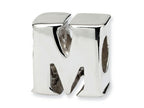 Reflections™ Sterling Silver Letter M Bead / Charm