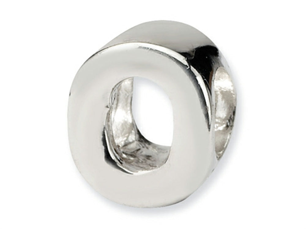 Reflections™ Sterling Silver Letter O Bead / Charm