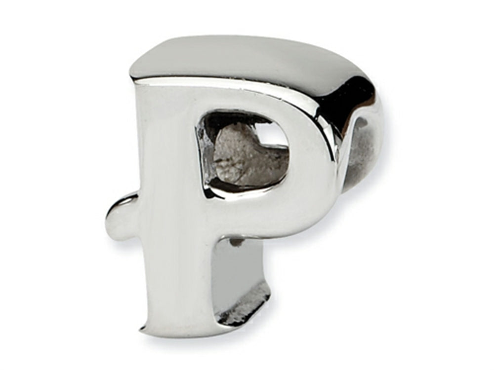 Reflections™ Sterling Silver Letter P Bead / Charm