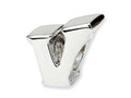 Reflections™ Sterling Silver Letter V Bead / Charm