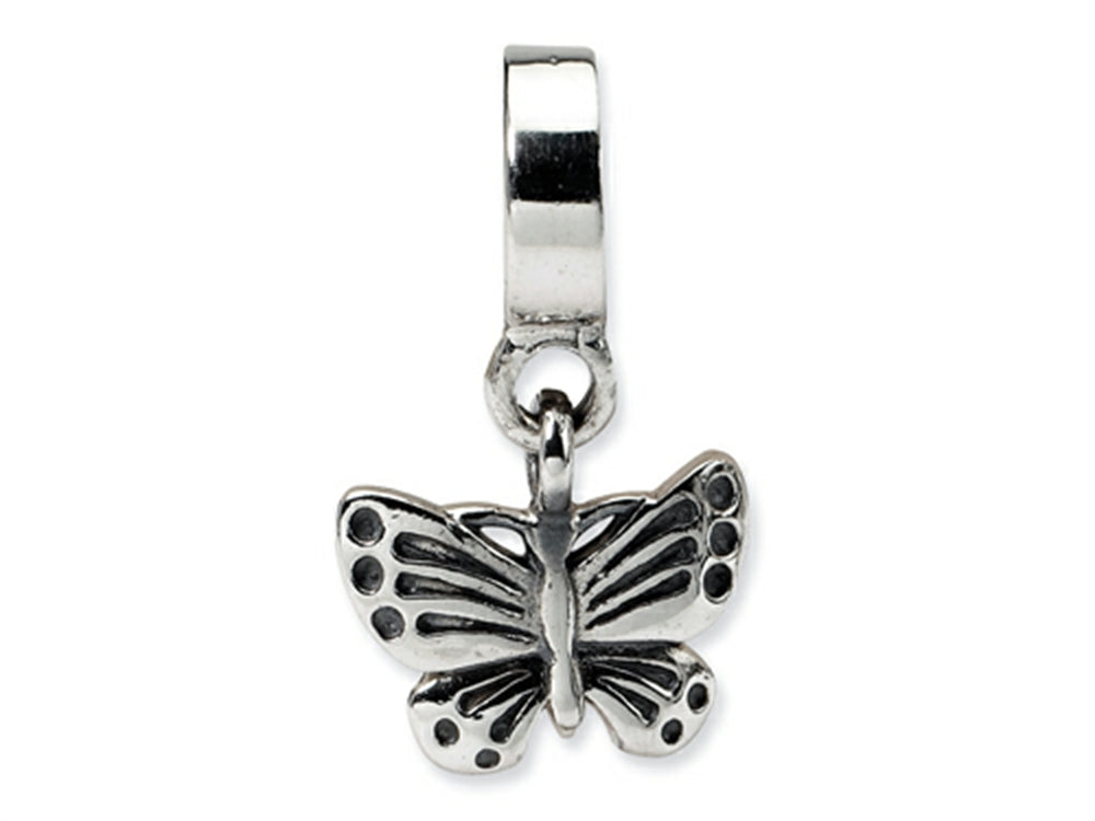 Reflections™ Sterling Silver Butterfly Dangle Bead / Charm