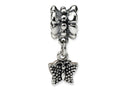 Reflections™ Sterling Silver Butterfly Dangle Bead / Charm