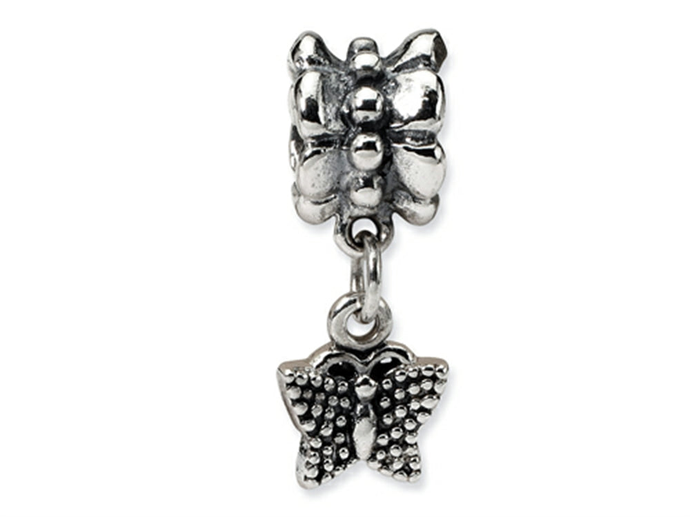 Reflections™ Sterling Silver Butterfly Dangle Bead / Charm