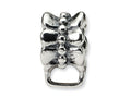 Reflections™ Sterling Silver w/Loop for Click-on / Lobster Clasp Carrier Charm