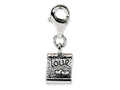 Reflections™ Sterling Silver Love Note Click-on / Lobster Clasp for Bead / Charm Bracelets