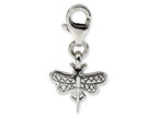 Reflections™ Sterling Silver Dragonfly Click-on / Lobster Clasp for Bead / Charm Bracelets