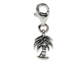 Reflections™ Sterling Silver Palm Tree Click-on / Lobster Clasp for Bead / Charm Bracelets