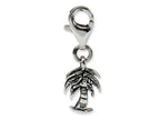 Reflections™ Sterling Silver Palm Tree Click-on / Lobster Clasp for Bead / Charm Bracelets