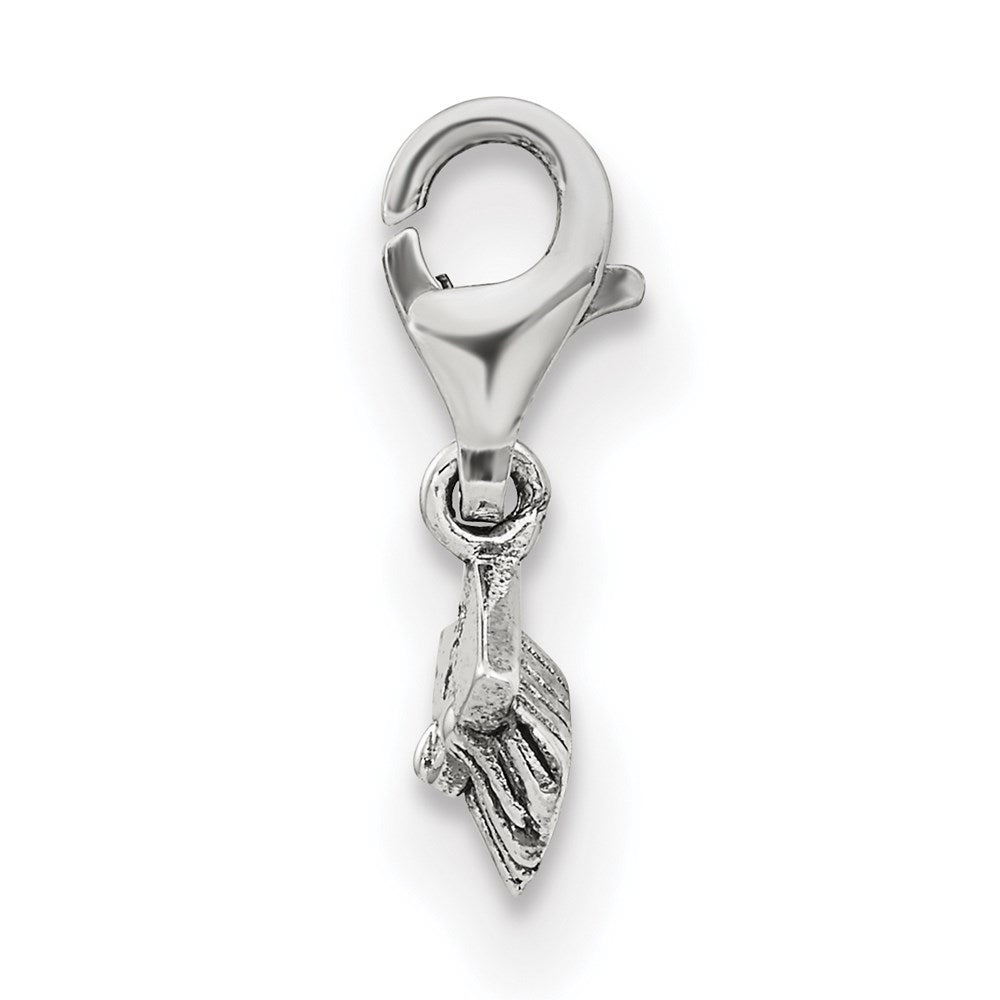 Reflections™ Sterling Silver Graduation Cap Click-on / Lobster Clasp for Bead / Charm Bracelets