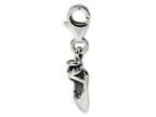 Reflections™ Sterling Silver Ballet Slipper Click-on / Lobster Clasp for Bead / Charm Bracelets