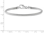 Reflections Sterling Silver Lobster Clasp Bead Bracelet 7.00 inches