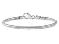 Reflections Sterling Silver Lobster Clasp Bead Bracelet 9.00 inches