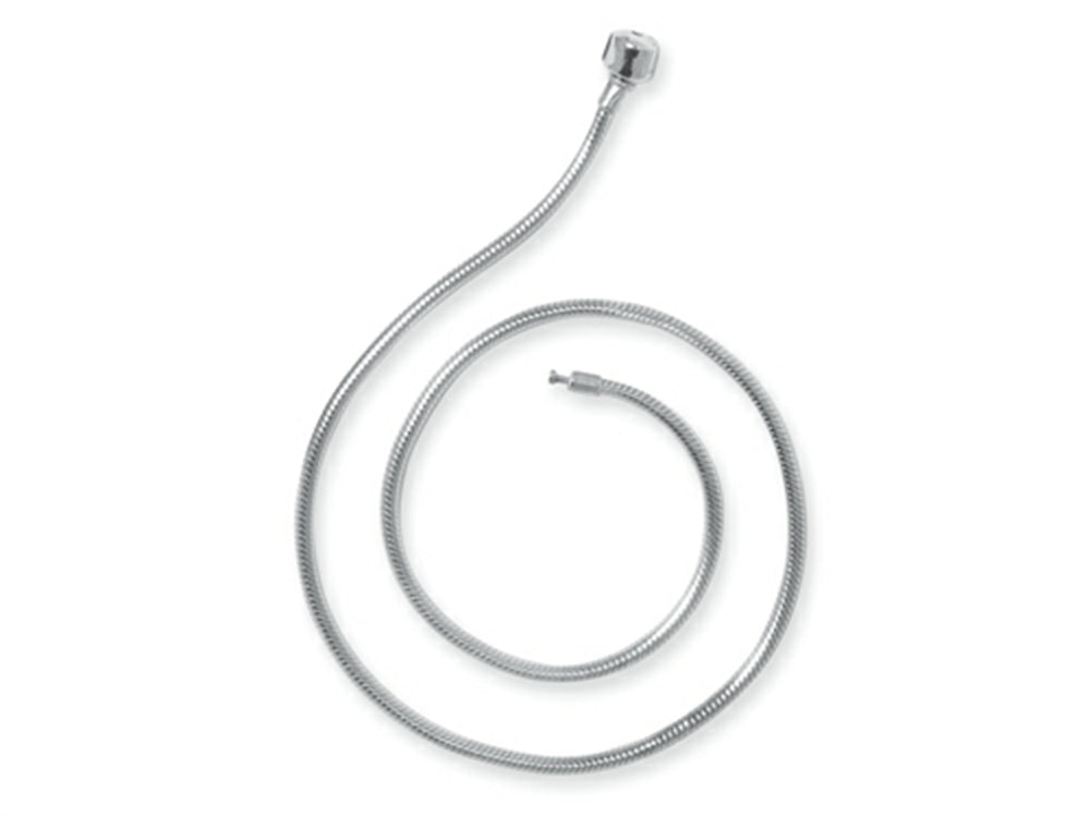 Reflections Sterling Silver SimStars Clasp Bead Necklace 17.00 inches