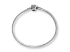 Reflections Sterling Silver SimStars Clasp Bead Bracelet 9.00 inches