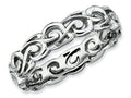 Stackable Expressions Sterling Silver Polished Stackable Ring