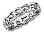 Stackable Expressions Sterling Silver Polished Stackable Ring
