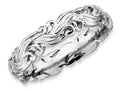 Stackable Expressions Sterling Silver Polished Stackable Ring