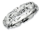 Stackable Expressions Sterling Silver Polished Stackable Ring