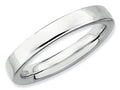 Stackable Expressions Sterling Silver Rhodium Stackable Ring