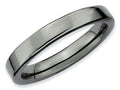 Stackable Expressions Sterling Silver Black-plated Stackable Ring