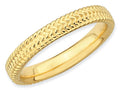 Stackable Expressions Gold Plated Sterling Silver Stackable Ring