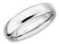 Stackable Expressions Sterling Silver Rhodium Polished Stackable Ring