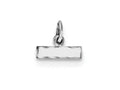 FJC Finejewelers Sterling Silver Small Bright-cut #top Charm