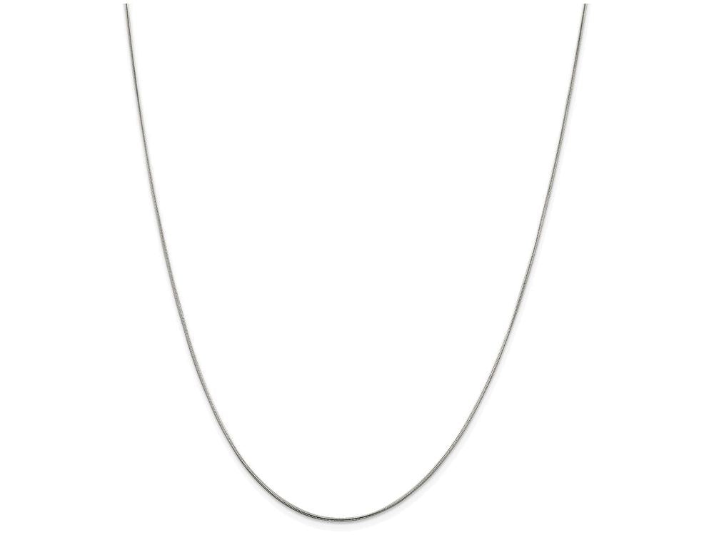 FJC Finejewelers 16 Inch Sterling Silver .8mm Round Snake Chain Necklace