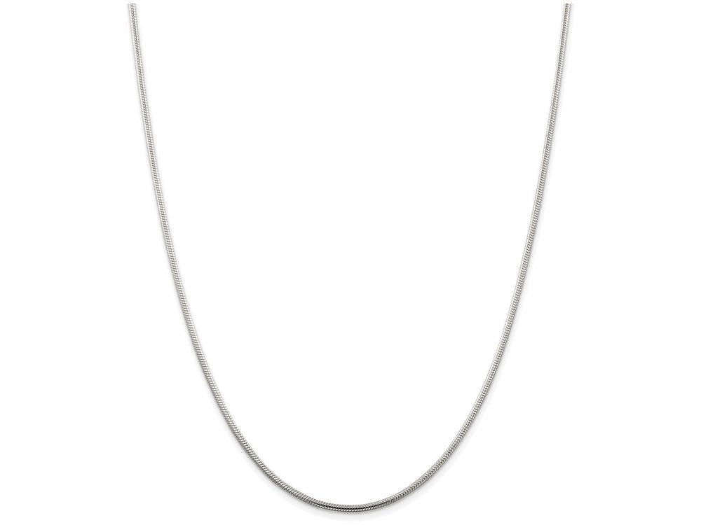 FJC Finejewelers 16 Inch Sterling Silver 1.75mm Round Snake Chain Necklace