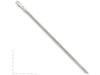 FJC Finejewelers 16 Inch Sterling Silver 3.00mm Round Snake Chain Necklace