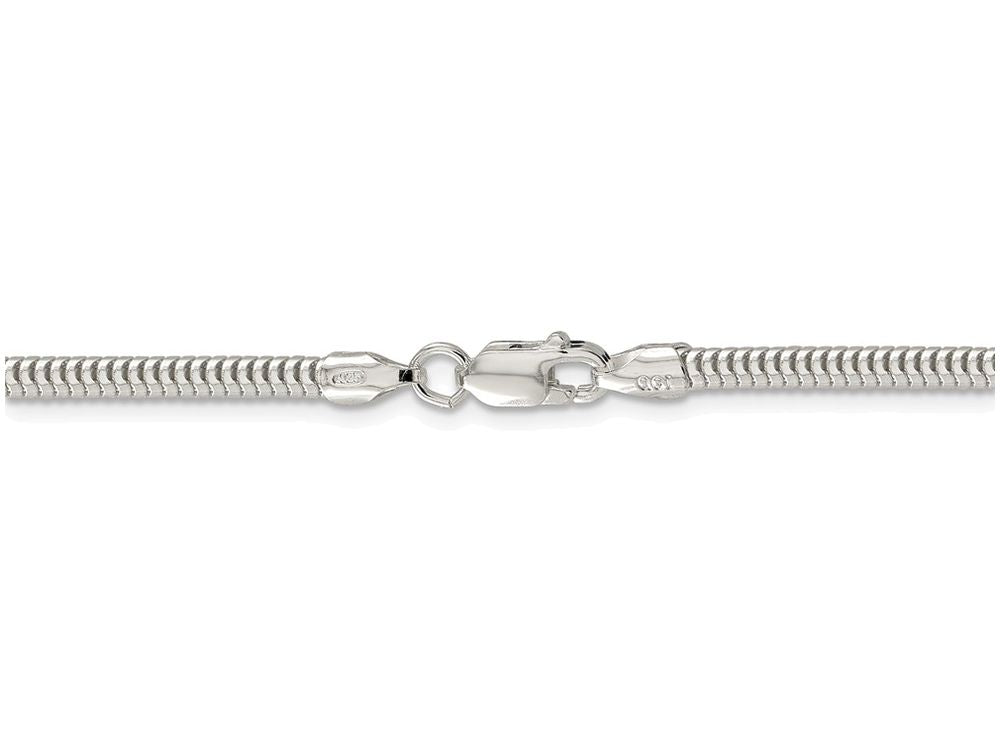 FJC Finejewelers 16 Inch Sterling Silver 3.00mm Round Snake Chain Necklace