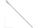 FJC Finejewelers 16 Inch Sterling Silver .8mm Square Snake Chain Necklace