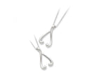 Sentimental Expressions(tm) Sterling Silver Polished I Wish You the Best 18 Inch Necklace