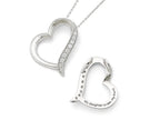 Sentimental Expressions(tm) Sterling Silver Antiqued CZ Daughter-In-Law 18 Inch Necklace