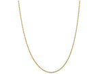 FJC Finejewelers 8 Inch 14k Yellow Gold 1.84mm bright-cut Quadruple Rope Chain Bracelet