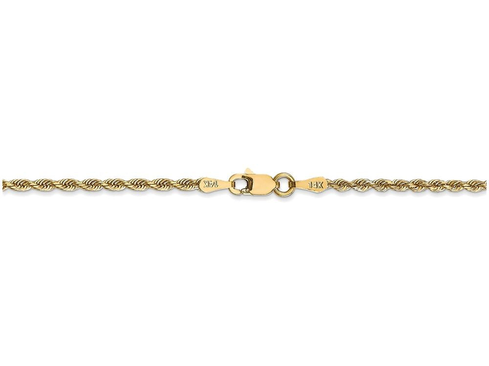 FJC Finejewelers 18 Inch 14k Yellow Gold 2.00mm bright-cut Quadruple Rope Chain Necklace