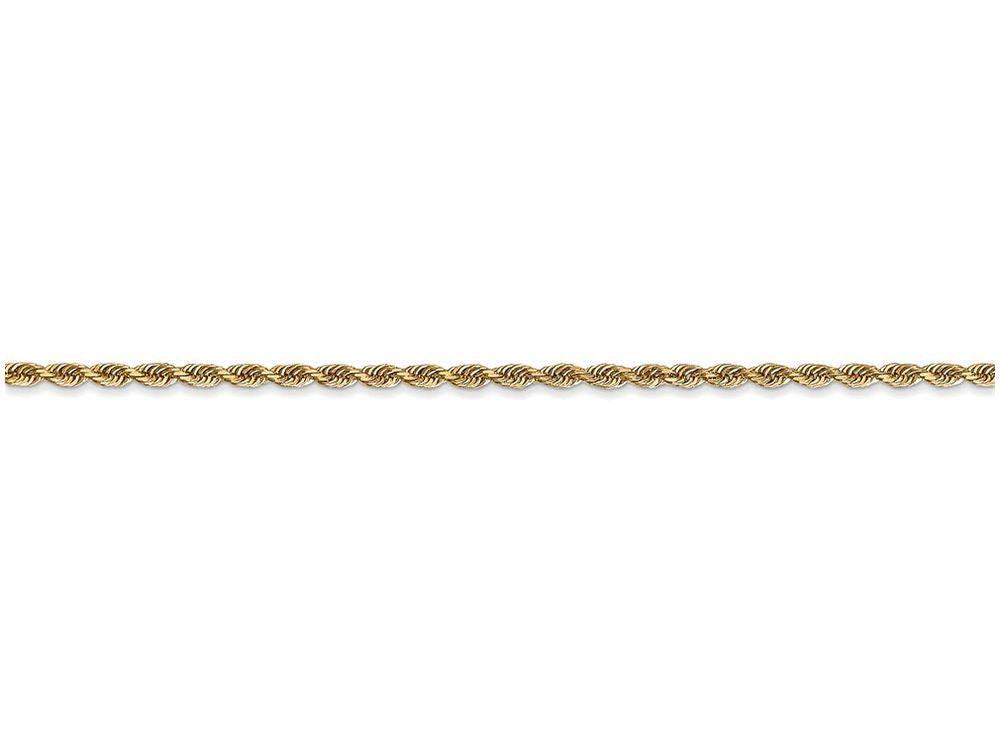 FJC Finejewelers 22 Inch 14k Yellow Gold 2.00mm bright-cut Quadruple Rope Chain Necklace