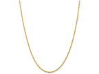 FJC Finejewelers 24 Inch 14k Yellow Gold 2.25mm bright-cut Quadruple Rope Chain Necklace