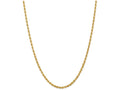 FJC Finejewelers 22 Inch 14k Yellow Gold 3.35mm bright-cut Quadruple Rope Chain Necklace